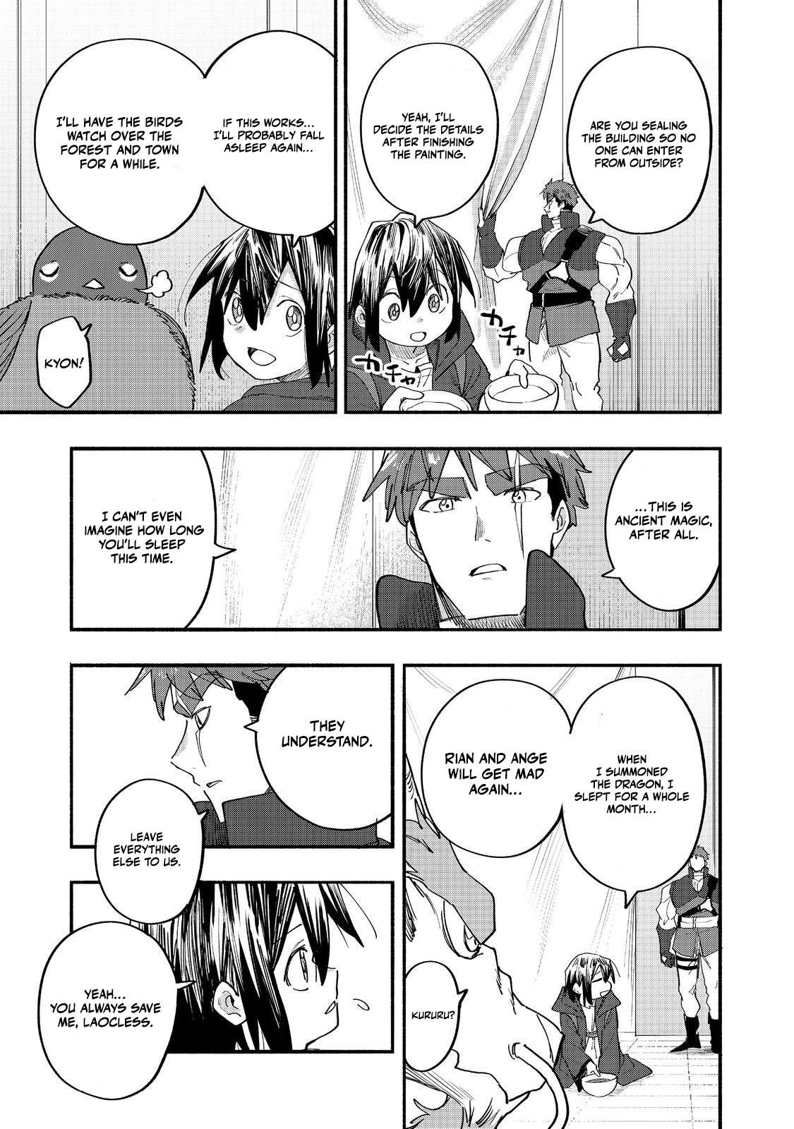 Kyou mo E ni Kaita Mochi ga Umai Chapter 50 page 15