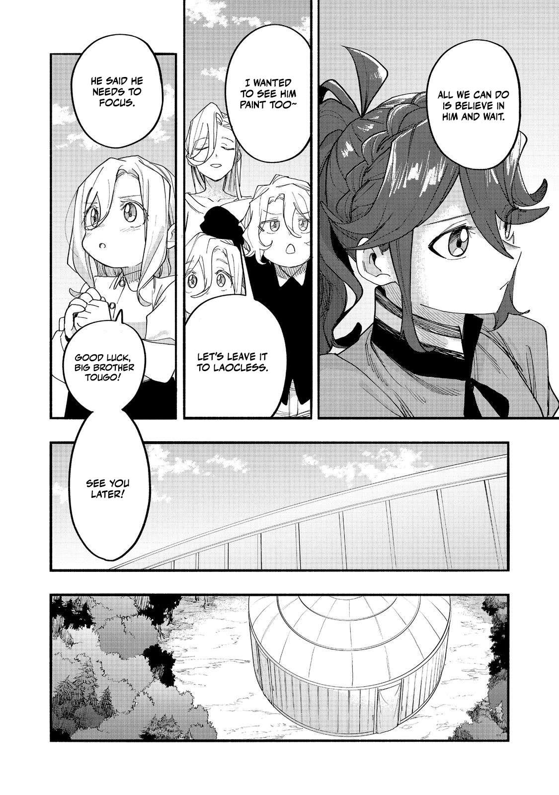 Kyou mo E ni Kaita Mochi ga Umai Chapter 50 page 18