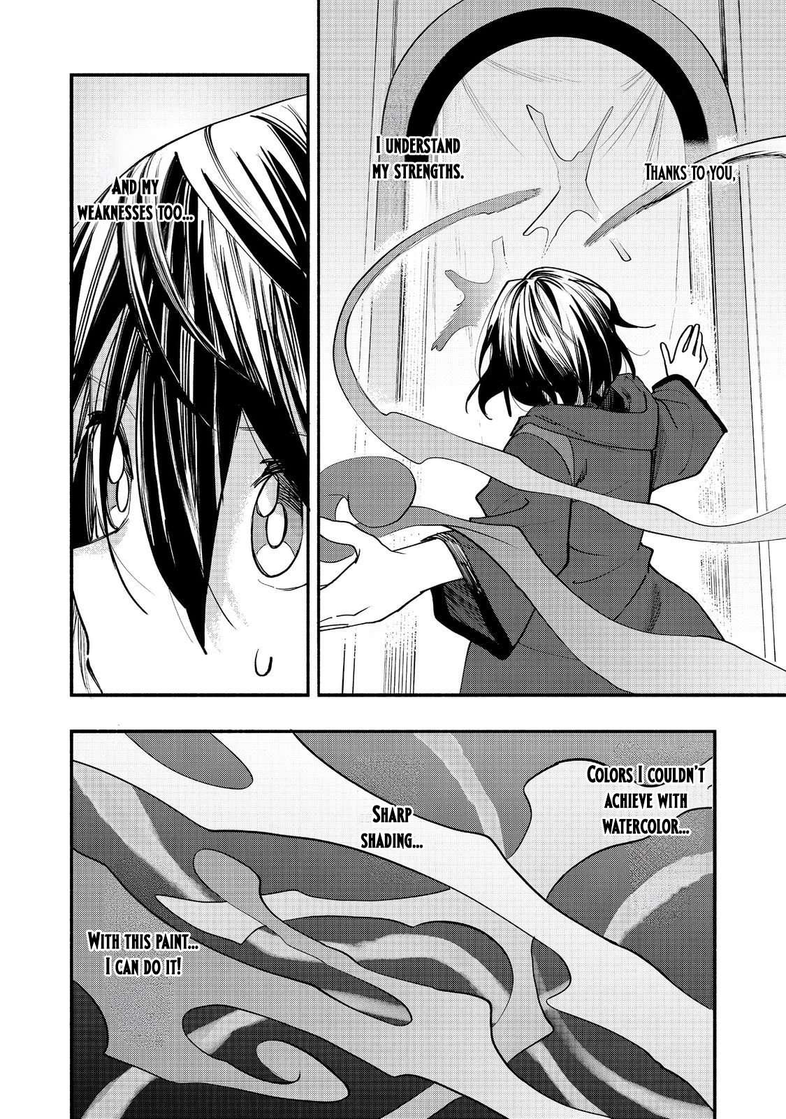 Kyou mo E ni Kaita Mochi ga Umai Chapter 50 page 24