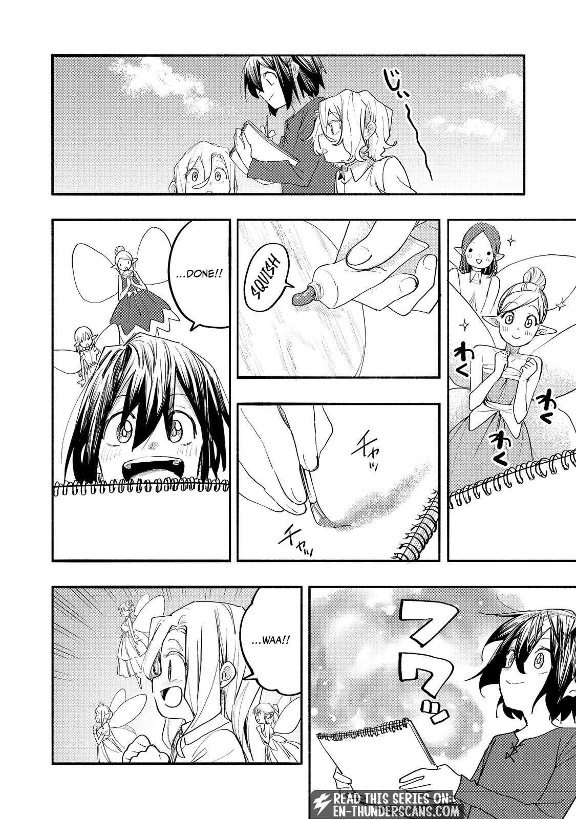 Kyou mo E ni Kaita Mochi ga Umai Chapter 51 page 22