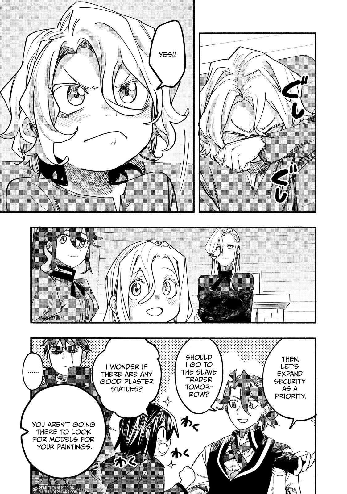 Kyou mo E ni Kaita Mochi ga Umai Chapter 52 page 35
