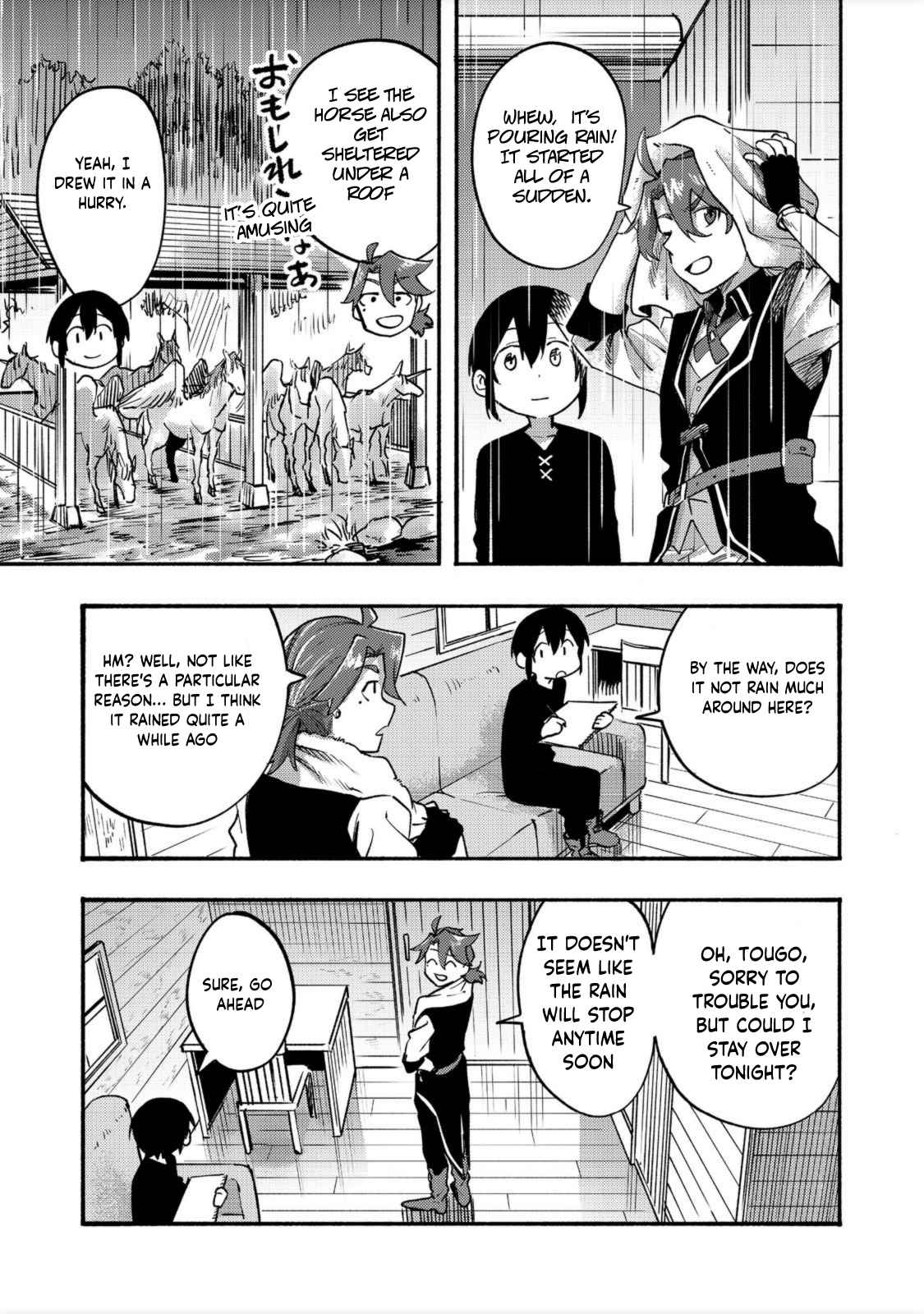 Kyou mo E ni Kaita Mochi ga Umai Chapter 6 page 28