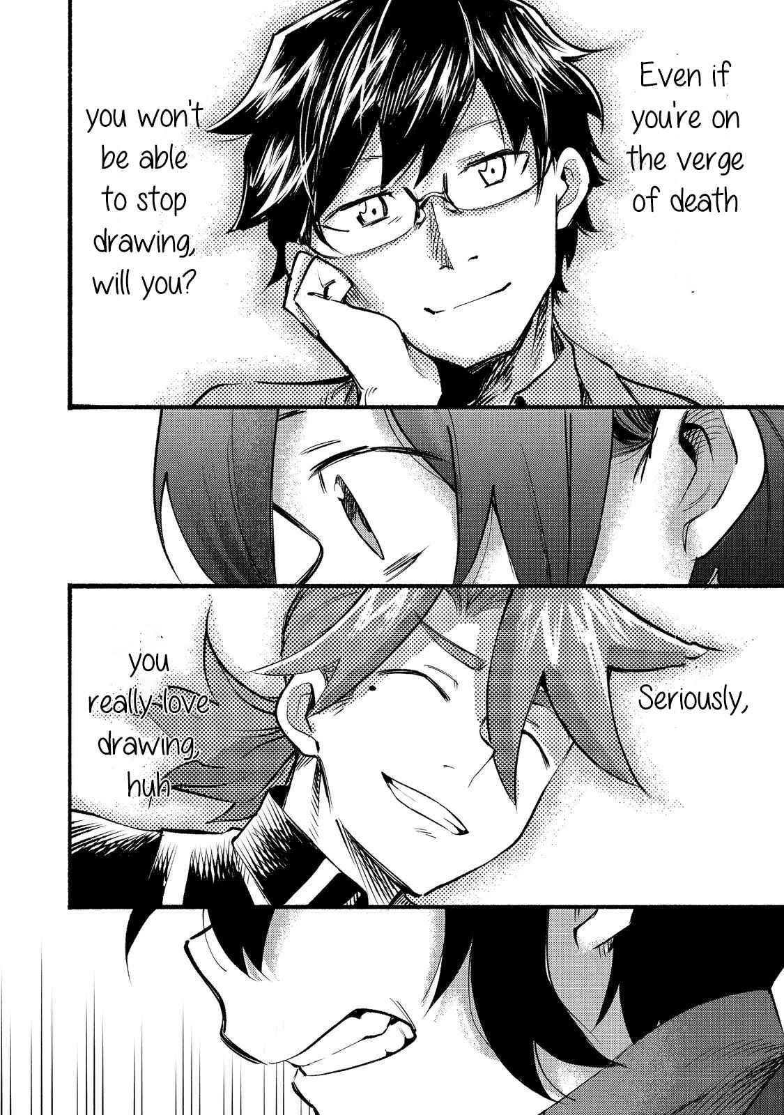 Kyou mo E ni Kaita Mochi ga Umai Chapter 7 page 35