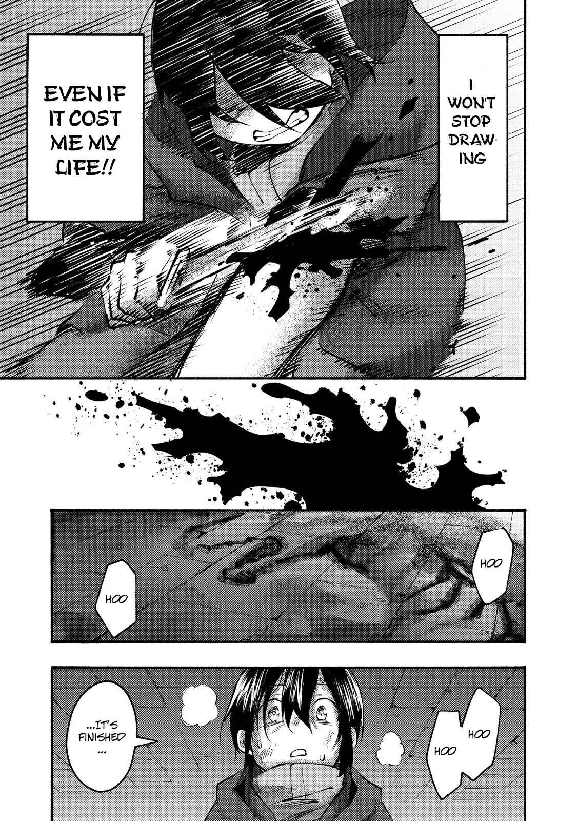 Kyou mo E ni Kaita Mochi ga Umai Chapter 7 page 38