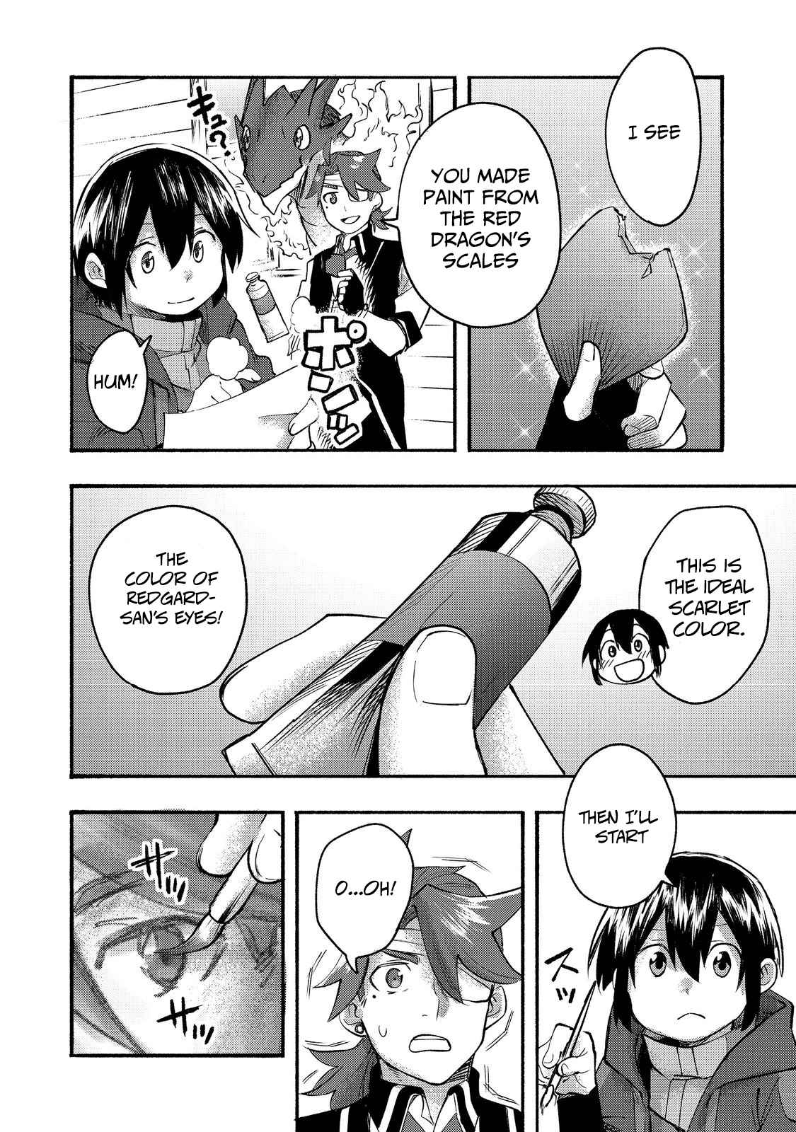 Kyou mo E ni Kaita Mochi ga Umai Chapter 8 page 29