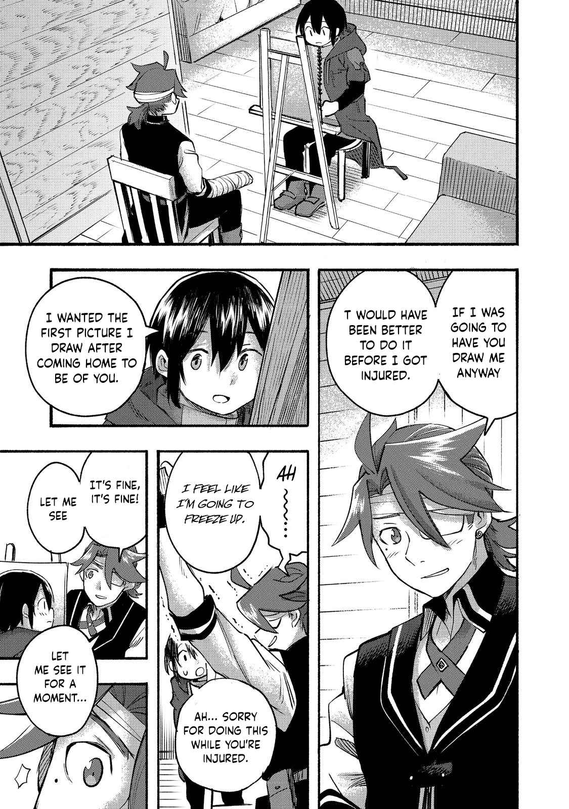Kyou mo E ni Kaita Mochi ga Umai Chapter 8 page 22