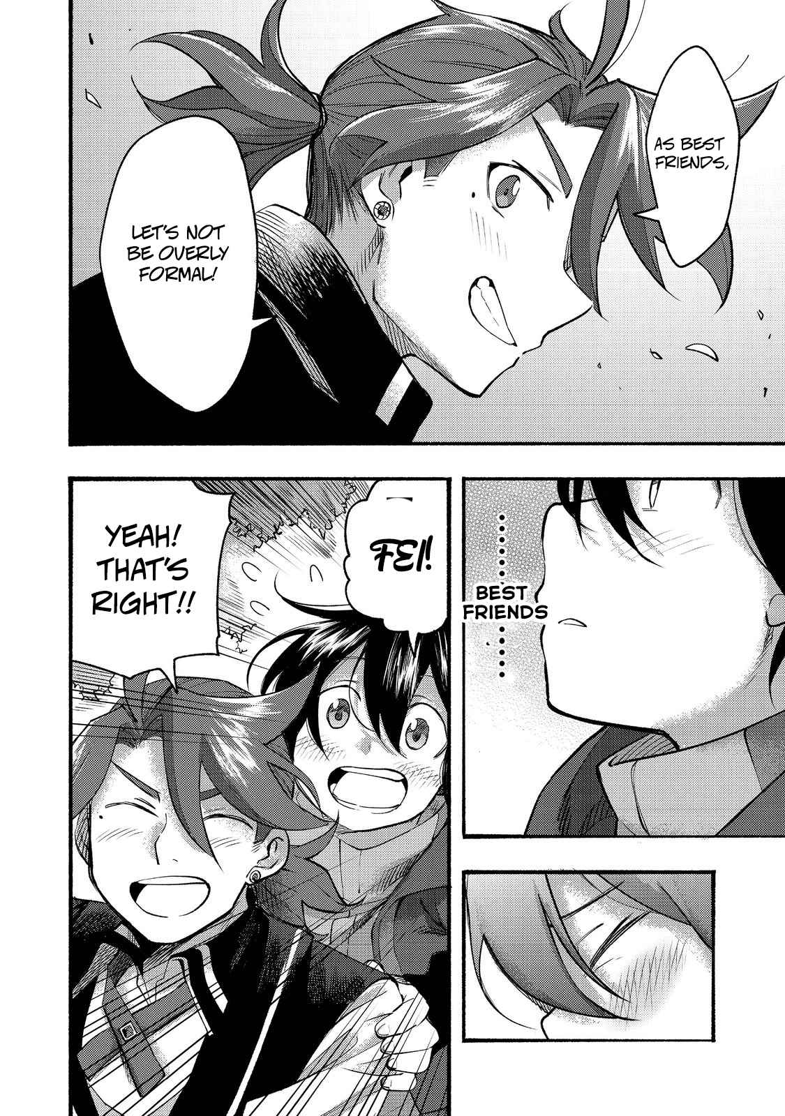 Kyou mo E ni Kaita Mochi ga Umai Chapter 8 page 35