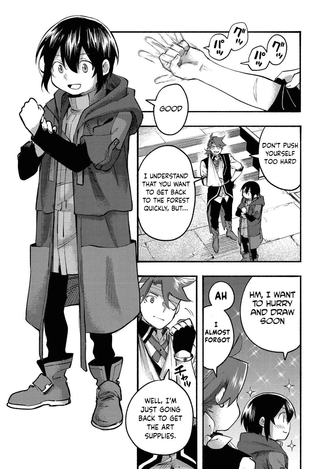 Kyou mo E ni Kaita Mochi ga Umai Chapter 8 page 16