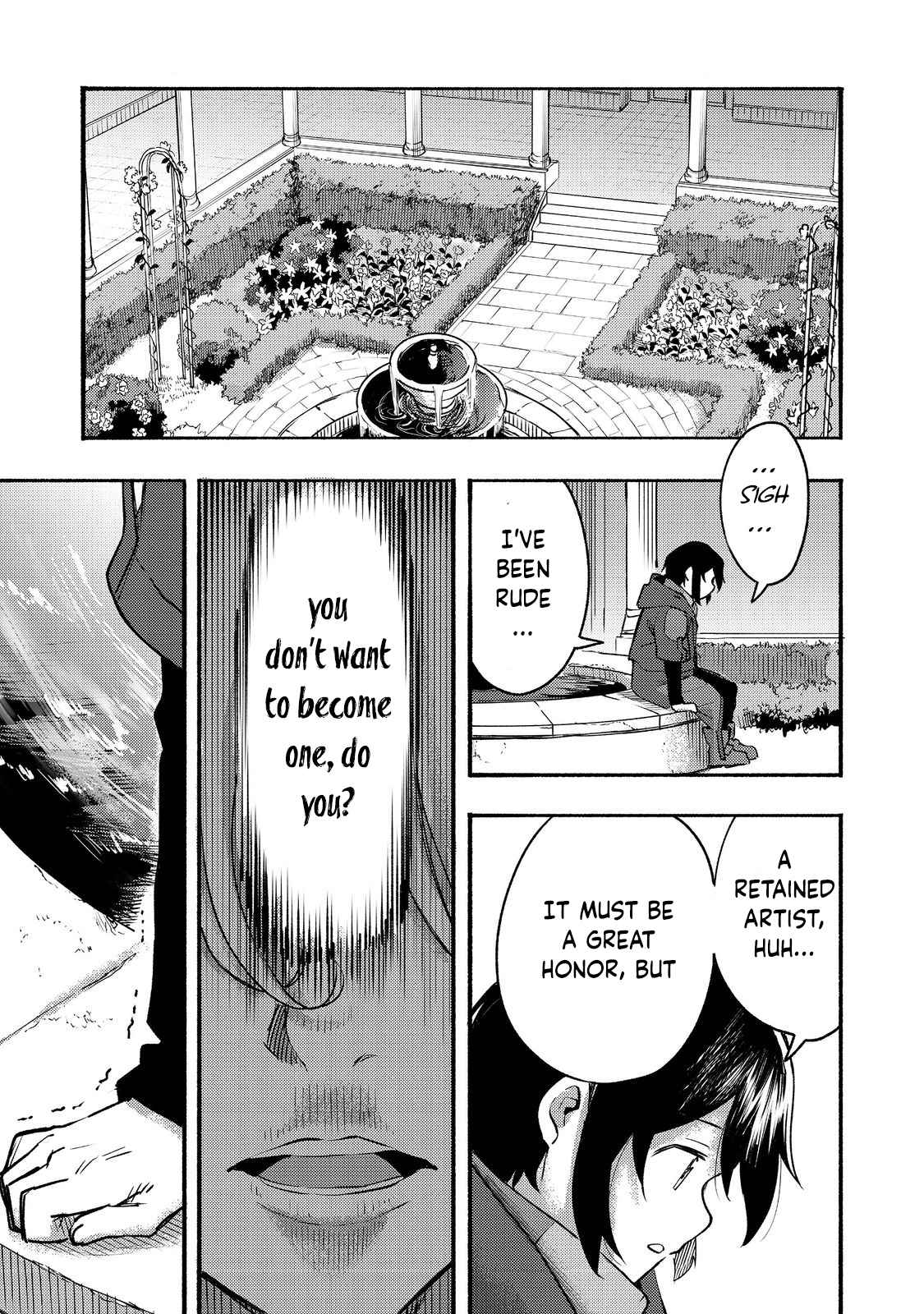 Kyou mo E ni Kaita Mochi ga Umai Chapter 9 page 9