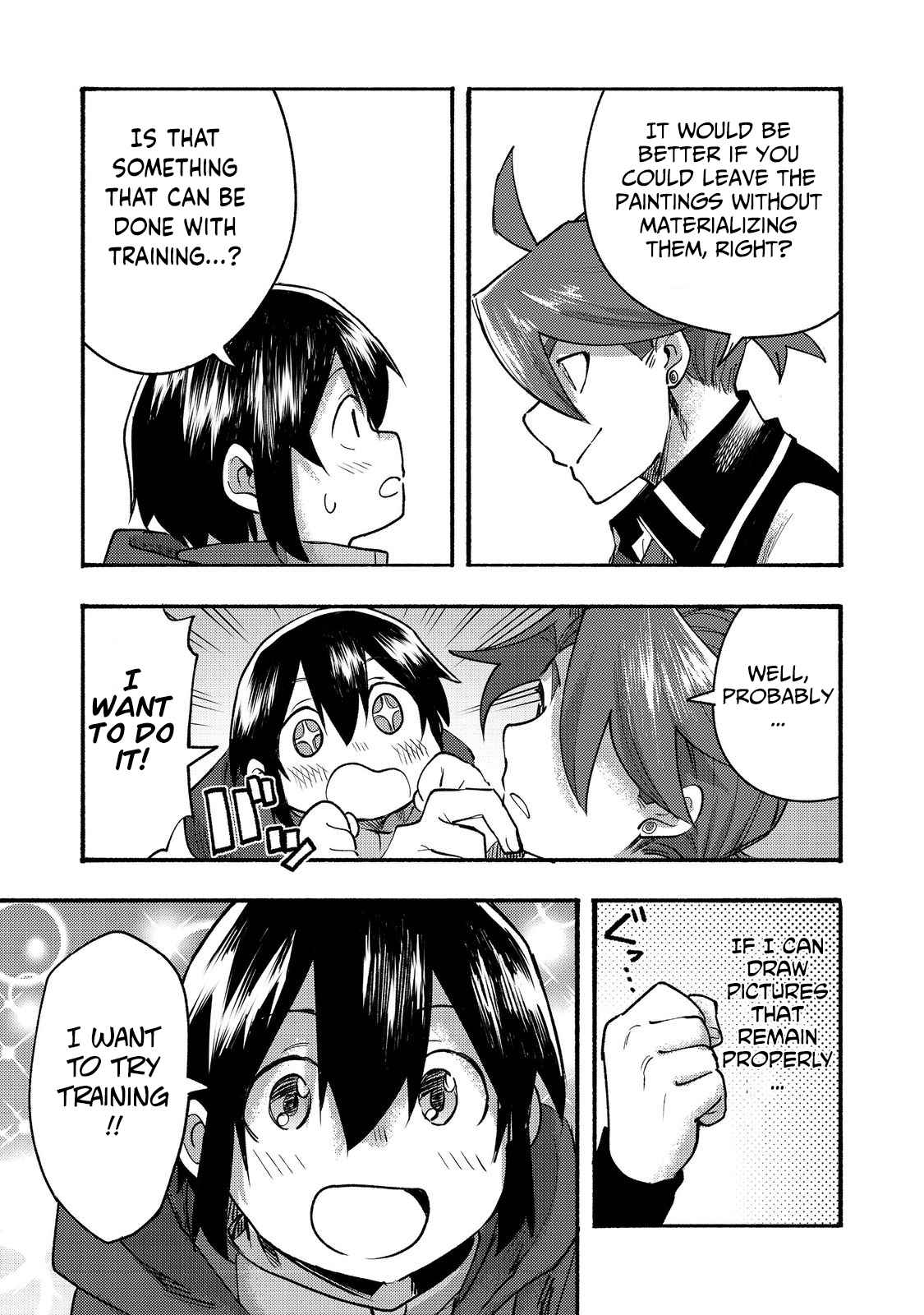 Kyou mo E ni Kaita Mochi ga Umai Chapter 9 page 21