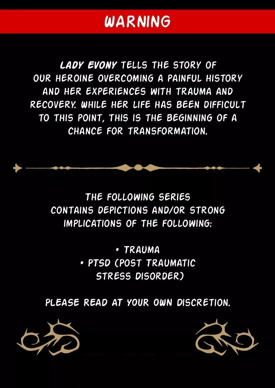 Lady Evony Chapter 1 page 1