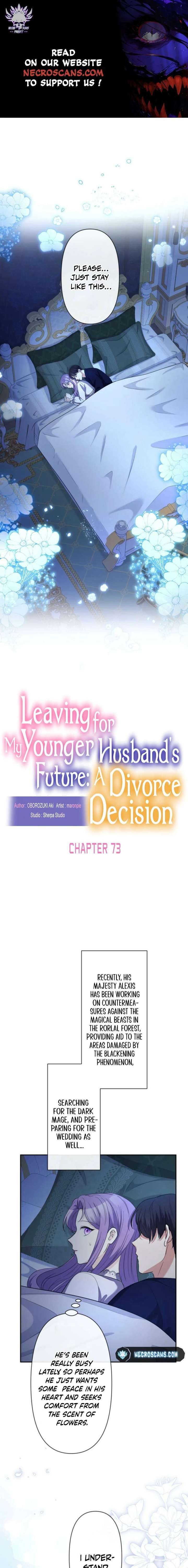 Leaving for My Younger Husband’s Future: A Divorce Decision Chapter 73 page 1