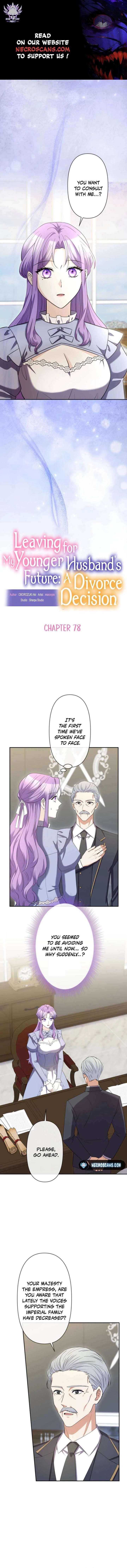 Leaving for My Younger Husband’s Future: A Divorce Decision Chapter 78 page 1