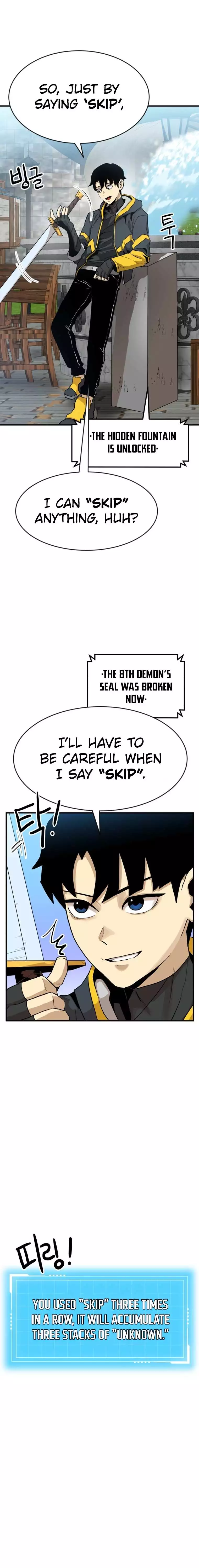 Legacy of the skipped hero: Second Class Ascendant Chapter 1 page 50