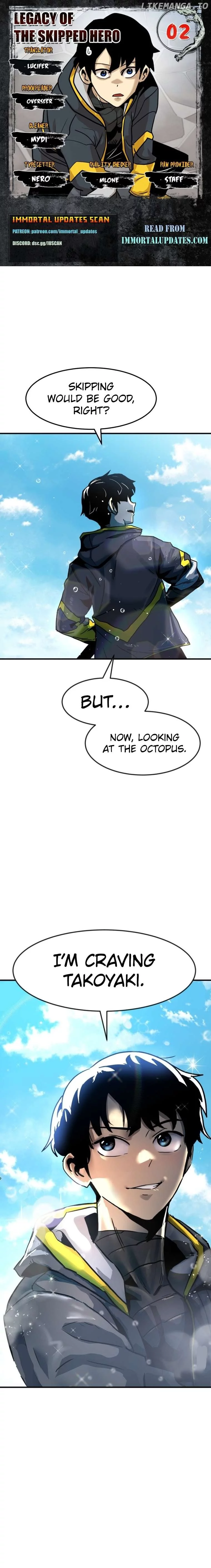 Legacy of the skipped hero: Second Class Ascendant Chapter 2 page 1