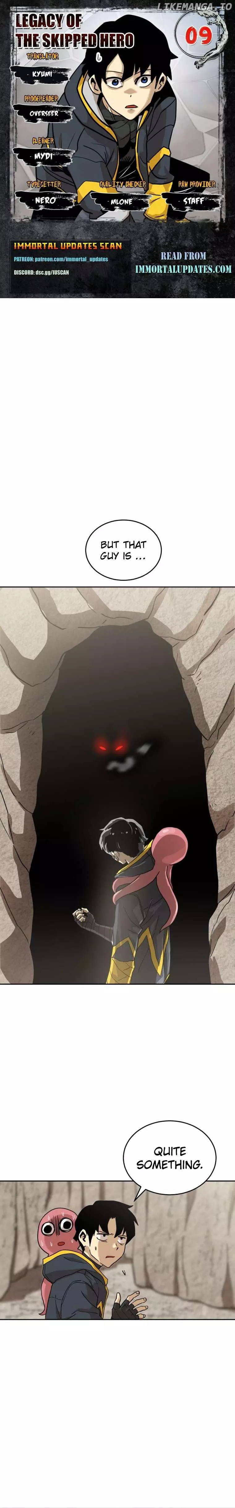 Legacy of the skipped hero: Second Class Ascendant Chapter 9 page 1