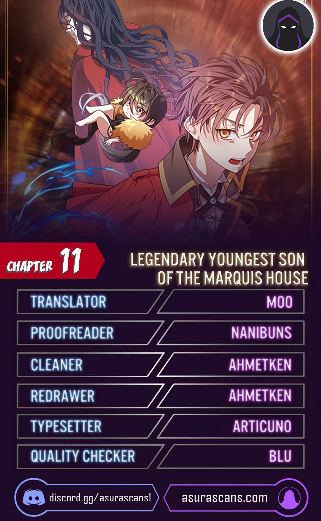 Legendary Youngest Son of the Marquis House Chapter 11 page 1