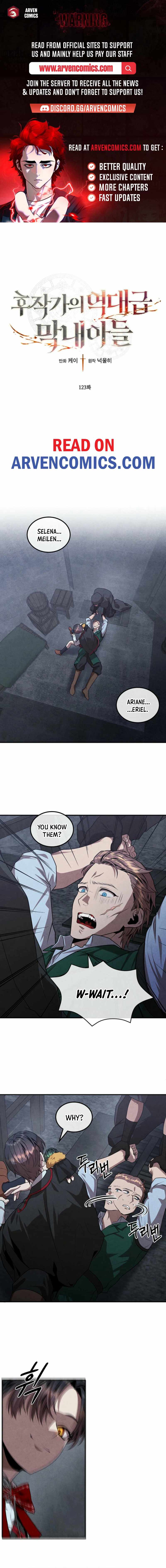 Legendary Youngest Son of the Marquis House Chapter 123 page 1