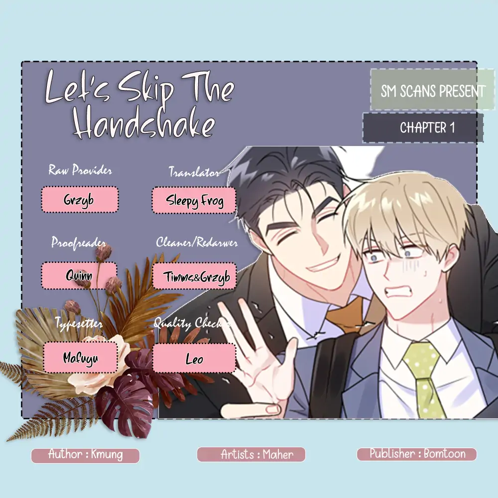 Let's Skip the Handshake Chapter 1 page 2