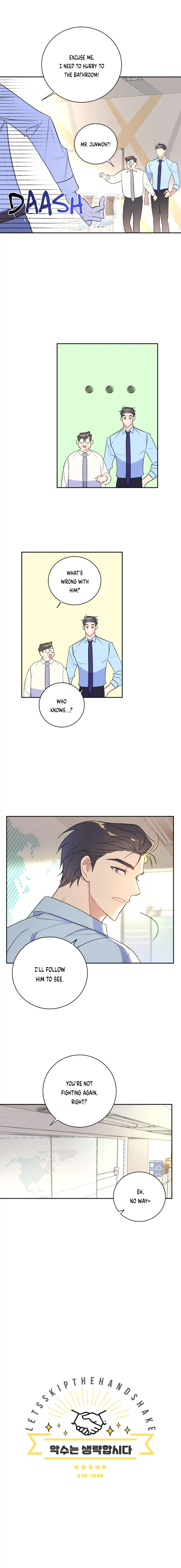 Let's Skip the Handshake Chapter 1 page 9