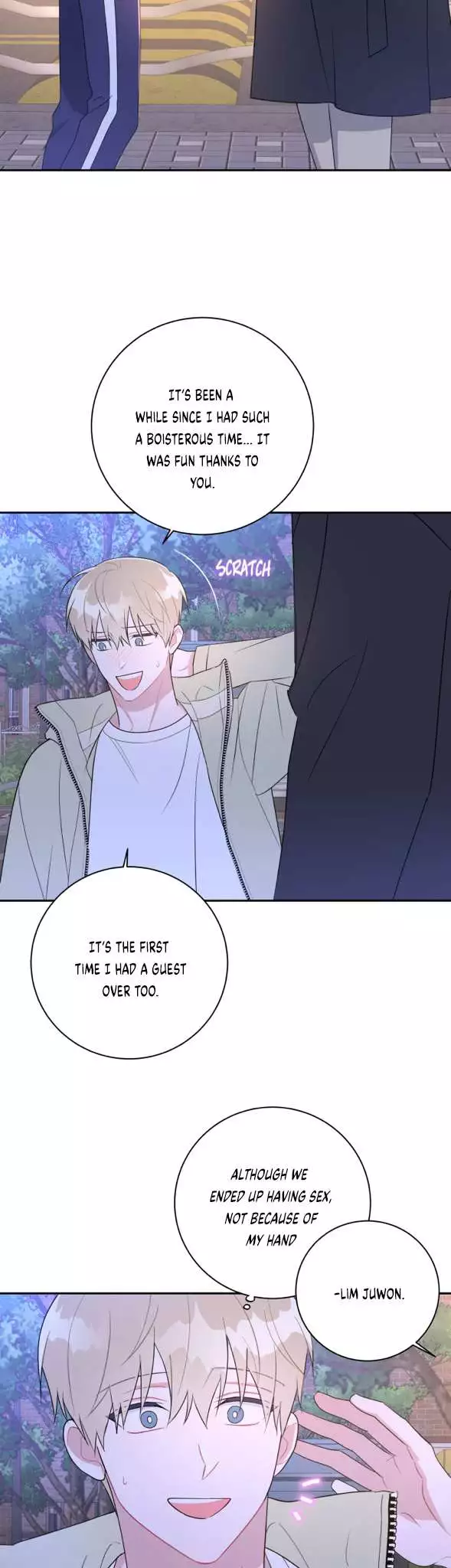Let's Skip the Handshake Chapter 12 page 18