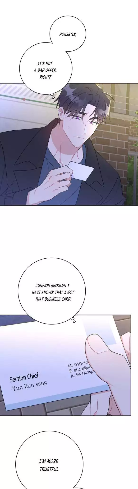 Let's Skip the Handshake Chapter 12 page 31