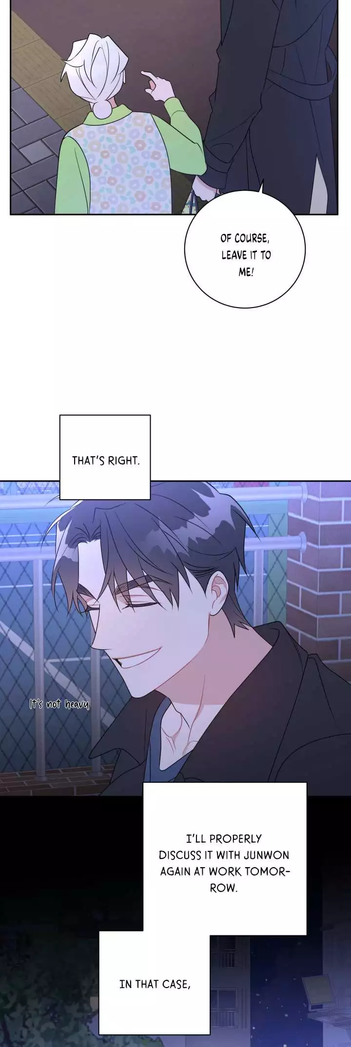 Let's Skip the Handshake Chapter 12 page 39