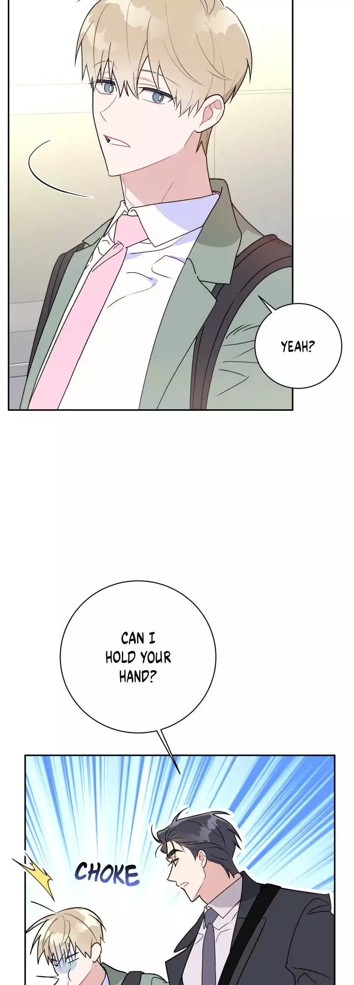 Let's Skip the Handshake Chapter 13 page 9