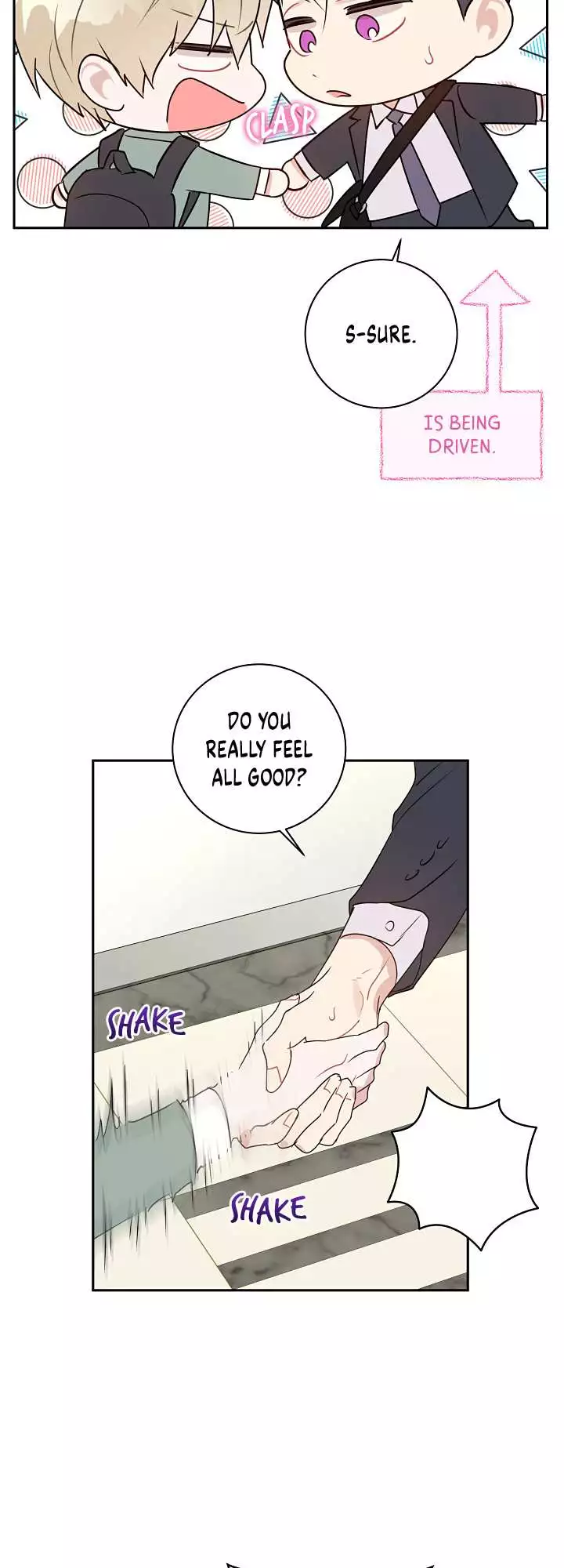 Let's Skip the Handshake Chapter 13 page 19