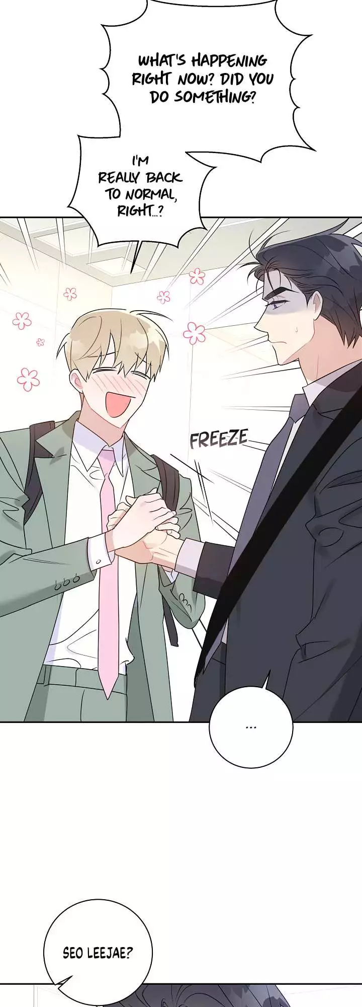 Let's Skip the Handshake Chapter 13 page 20