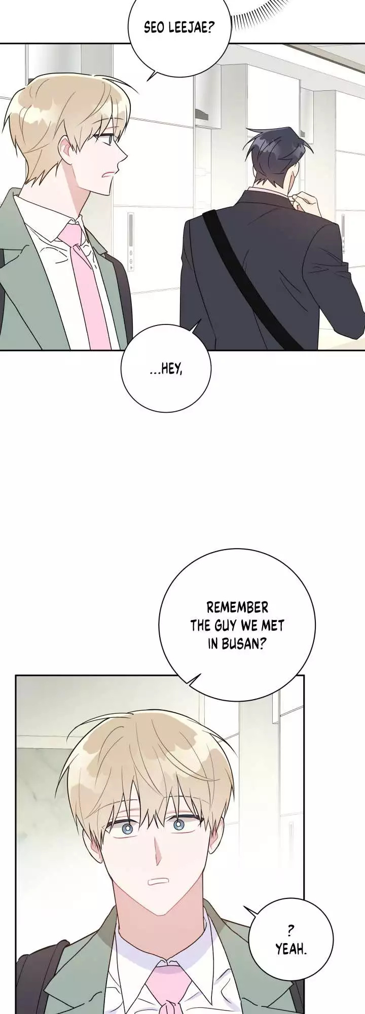 Let's Skip the Handshake Chapter 13 page 31