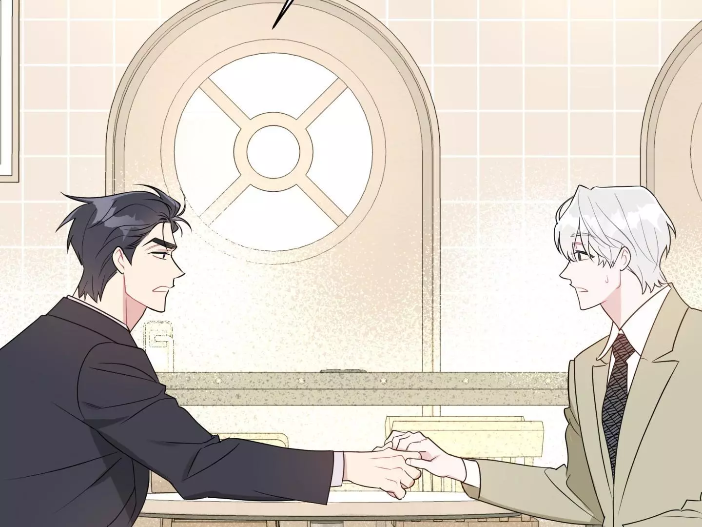 Let's Skip the Handshake Chapter 14 page 8