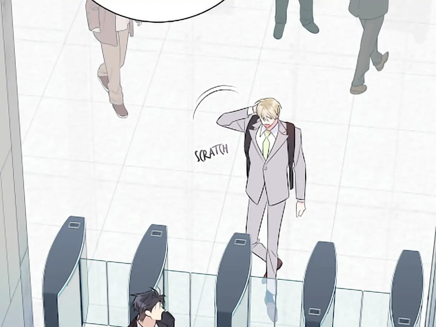 Let's Skip the Handshake Chapter 18 page 14