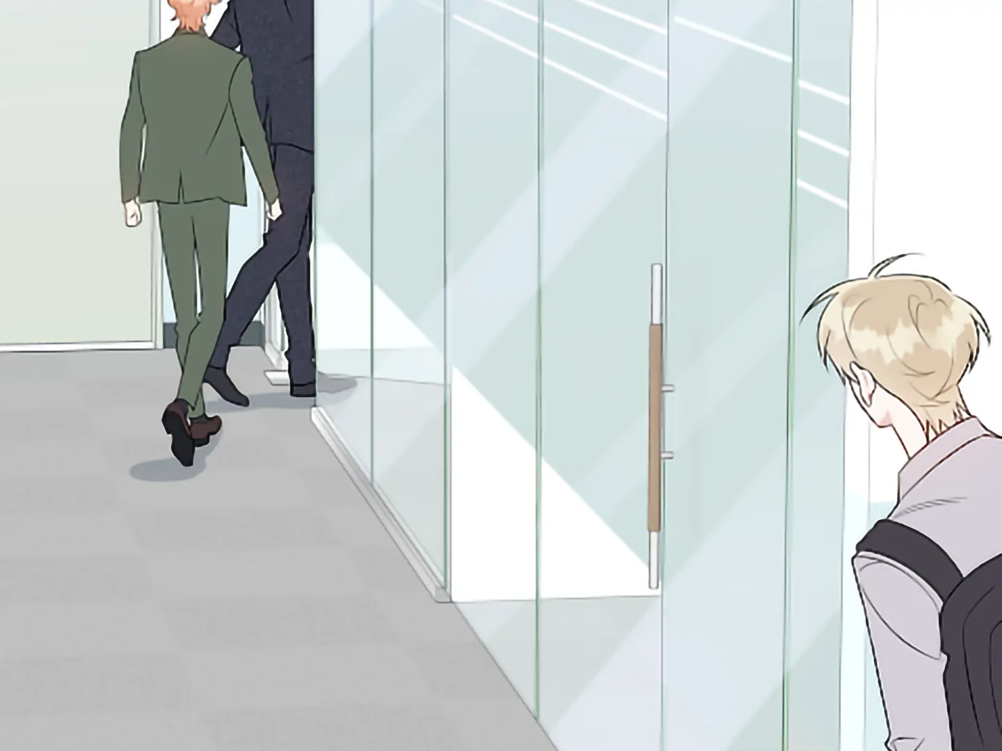 Let's Skip the Handshake Chapter 18 page 86