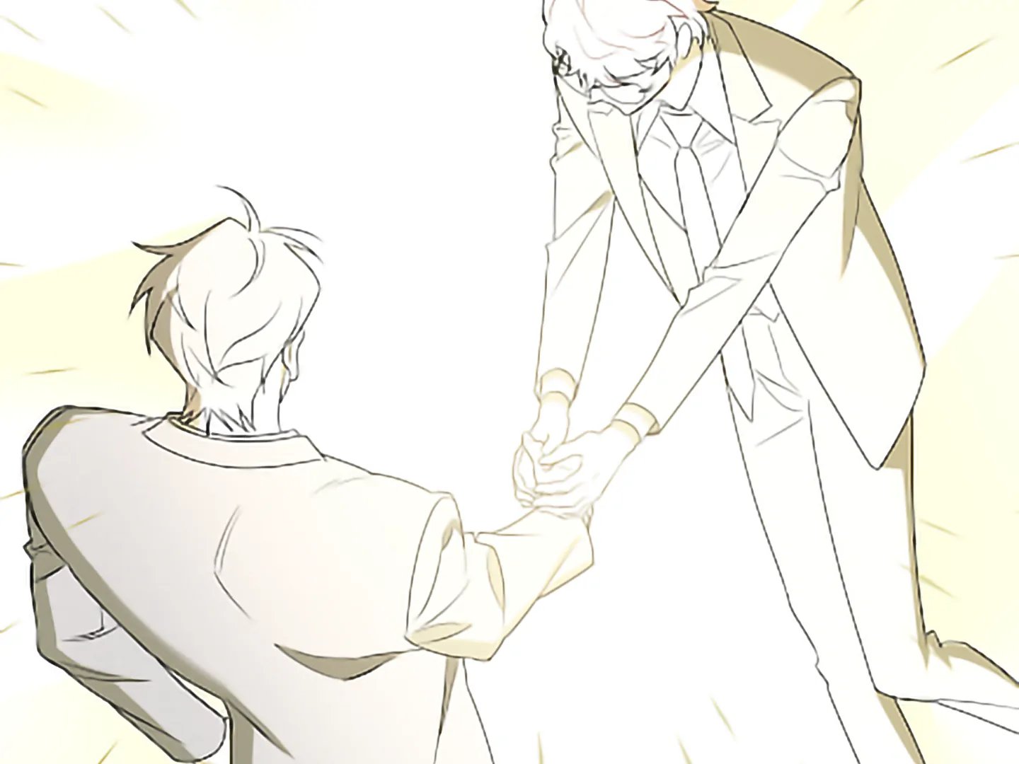 Let's Skip the Handshake Chapter 18 page 104