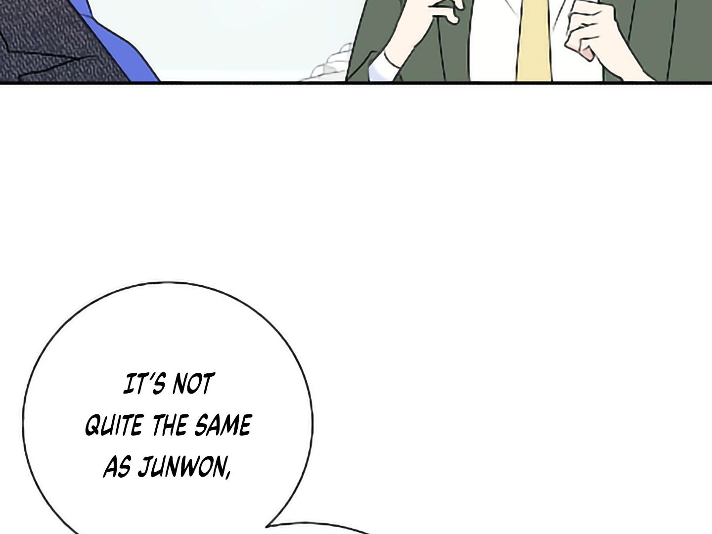 Let's Skip the Handshake Chapter 18 page 123