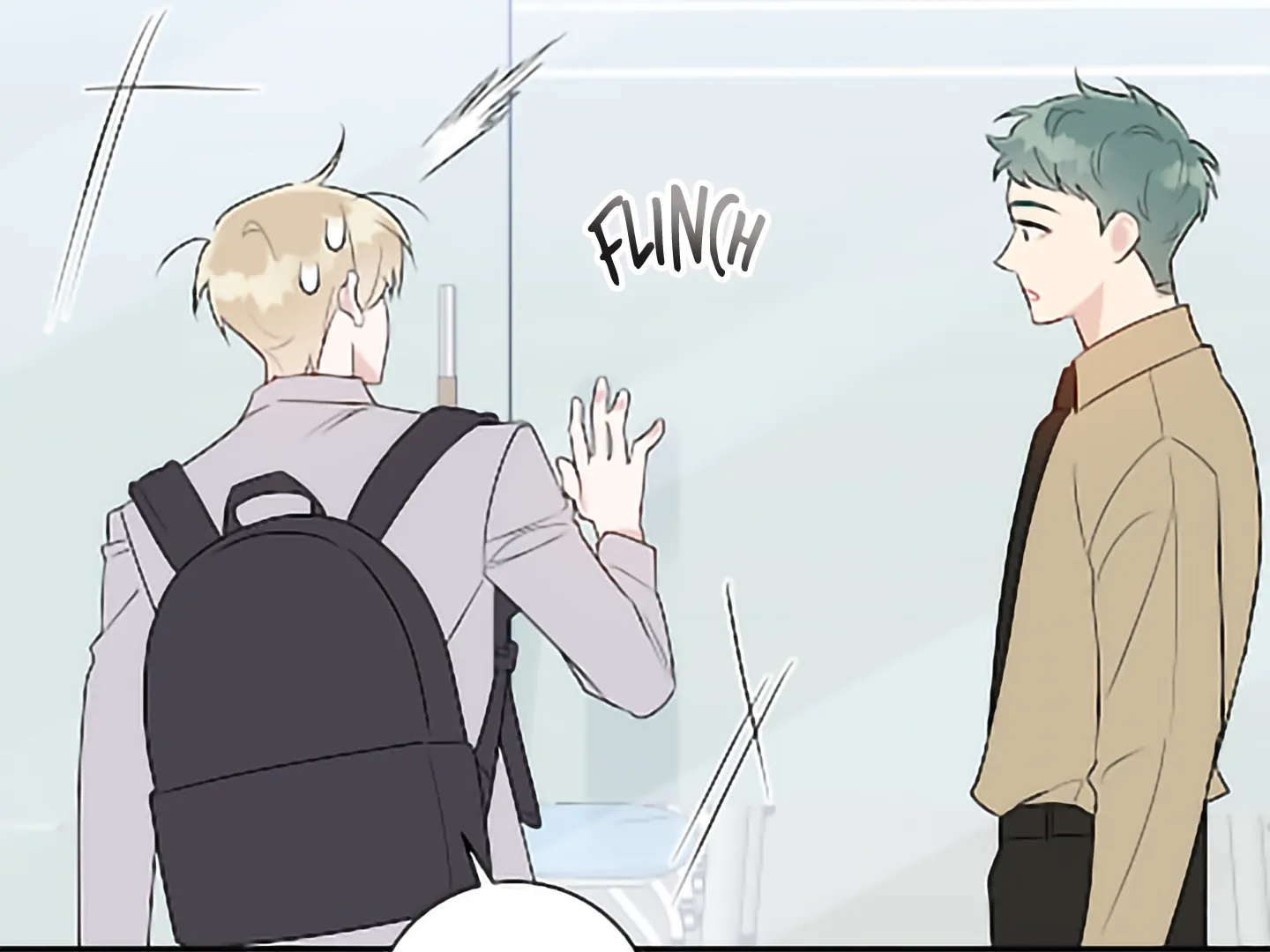 Let's Skip the Handshake Chapter 18 page 136