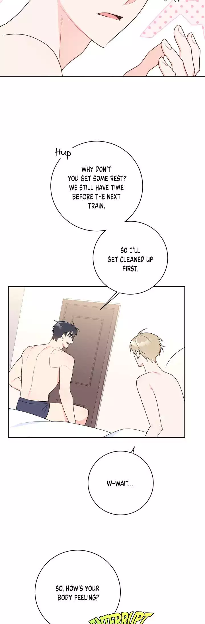 Let's Skip the Handshake Chapter 9 page 22