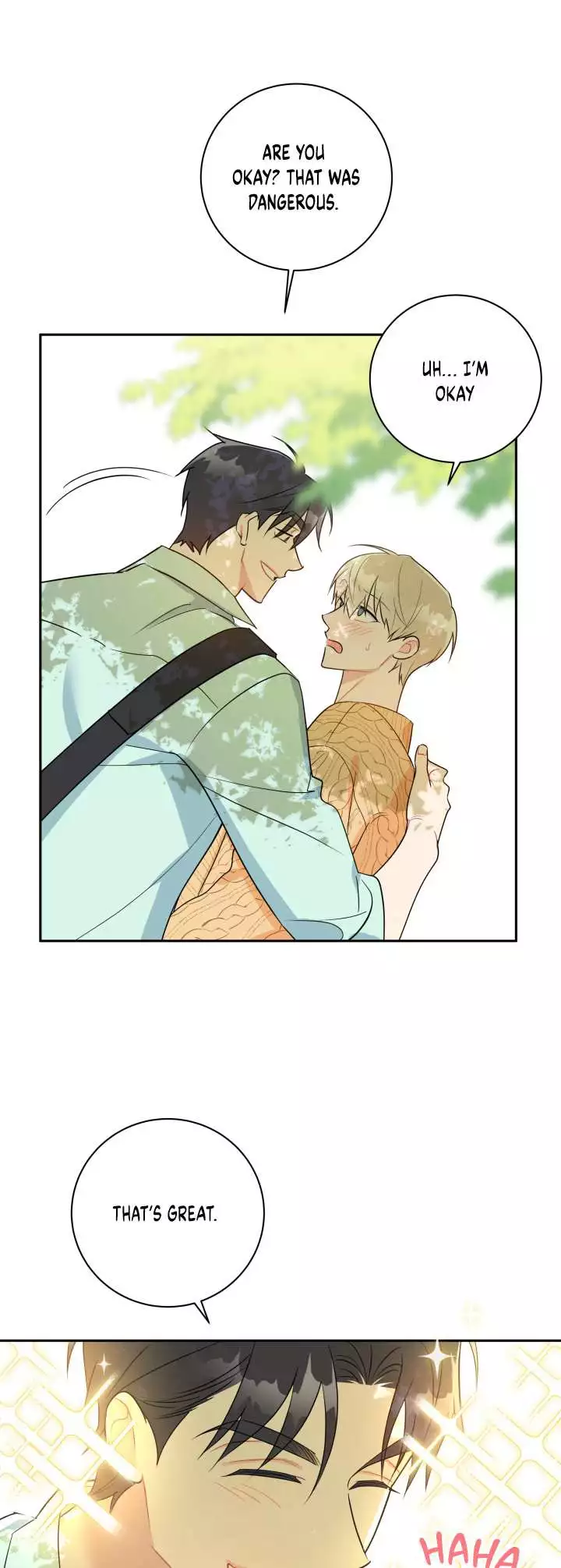 Let's Skip the Handshake Chapter 9 page 34
