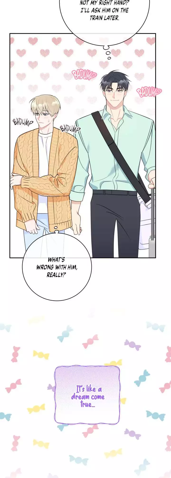 Let's Skip the Handshake Chapter 9 page 38
