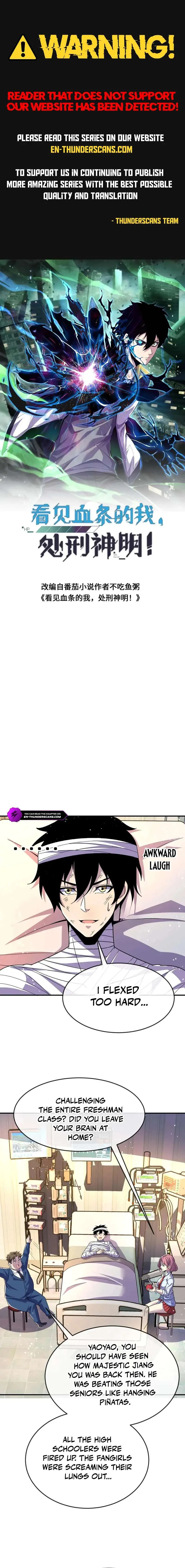Leveling Up By Killing Gods Chapter 124 page 1