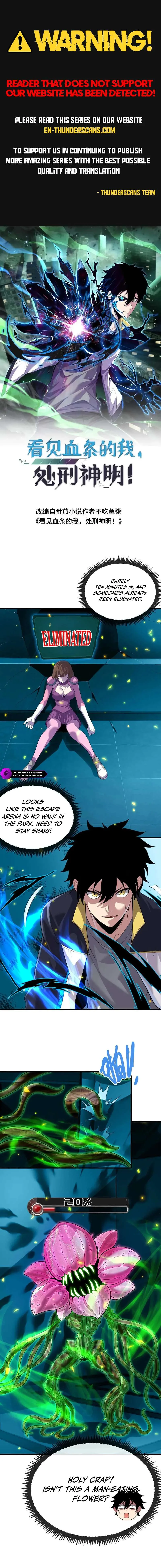 Leveling Up By Killing Gods Chapter 137 page 1