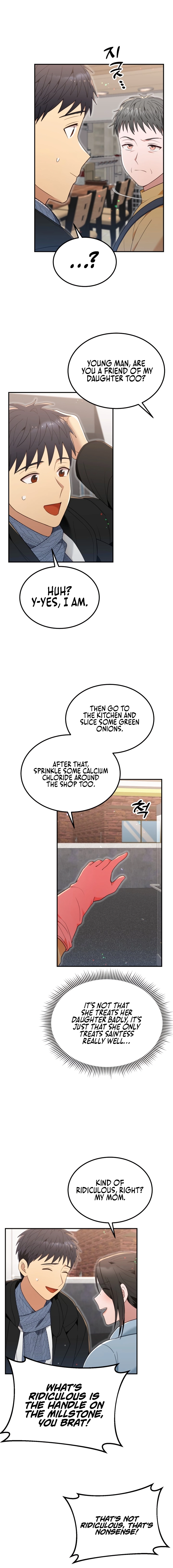 Living in a single room with a Saintess Chapter 34 page 12