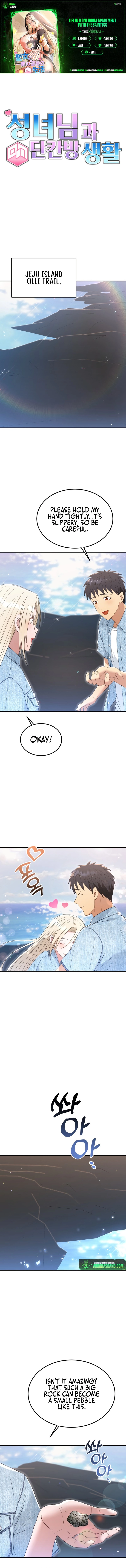 Living in a single room with a Saintess Chapter 35 page 1