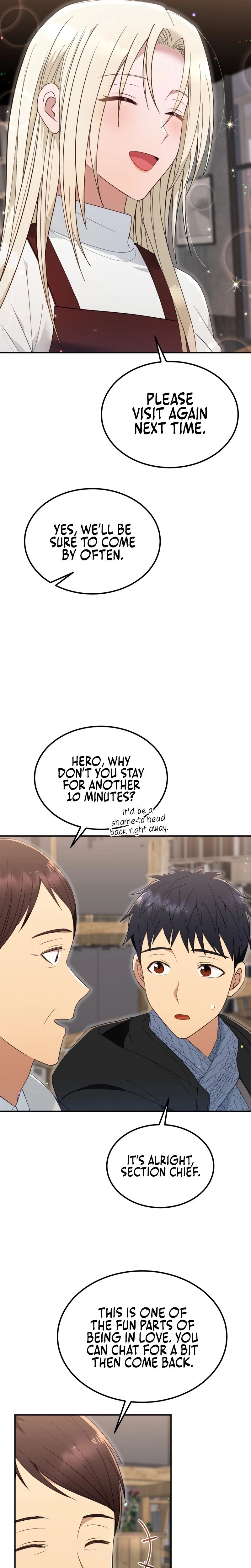 Living in a single room with a Saintess Chapter 40 page 8