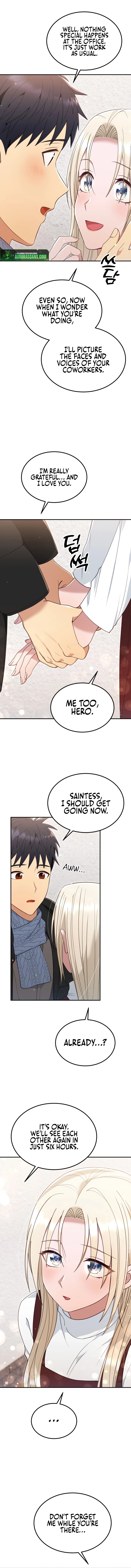 Living in a single room with a Saintess Chapter 40 page 10