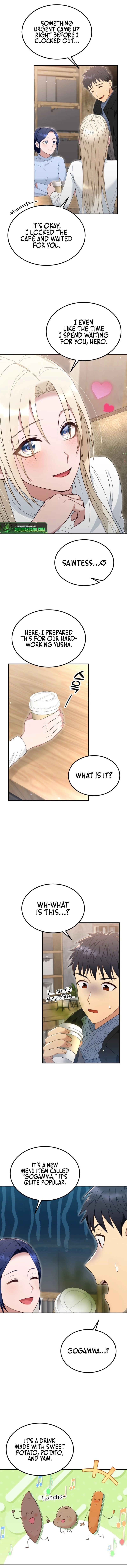 Living in a single room with a Saintess Chapter 40 page 14