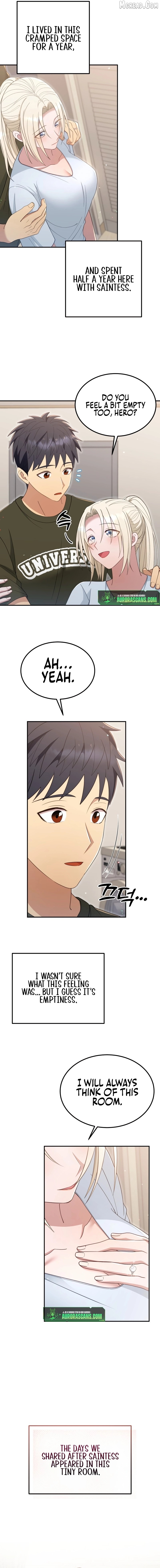 Living in a single room with a Saintess Chapter 45 page 9