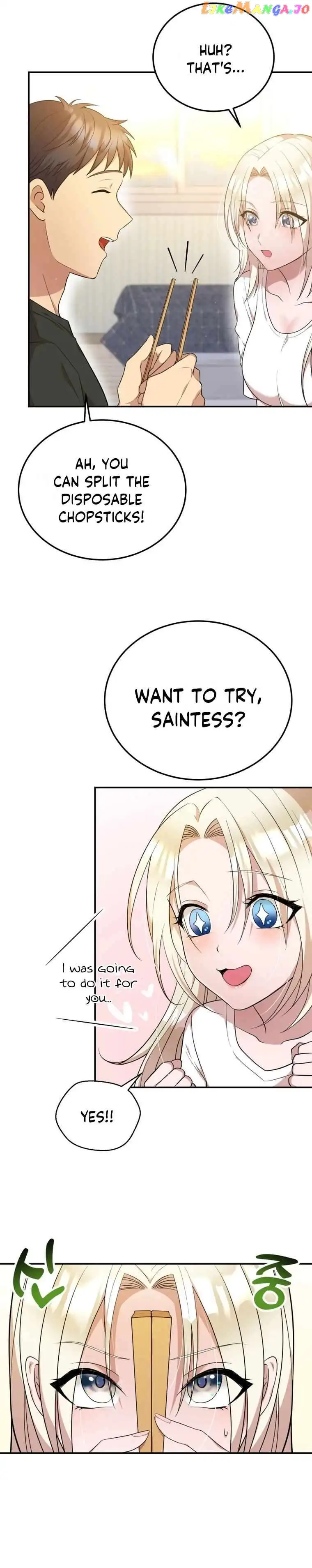 Living in a single room with a Saintess Chapter 5 page 26