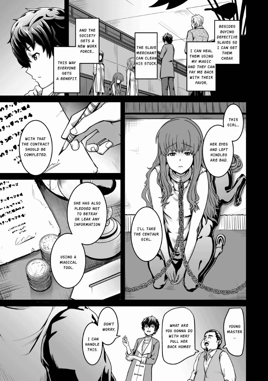 Living in Another World by Taking Commissions ~A Relaxing and Comfy Life of The Restoration Magician's Staffing Agency~ Chapter 1 page 14
